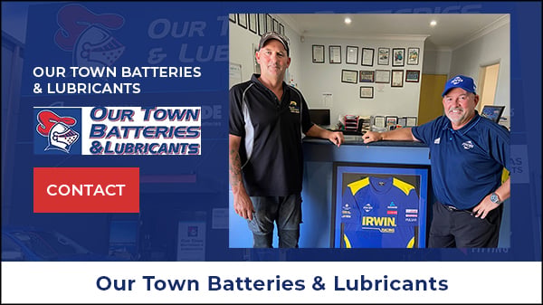 Our Town Batteries and Lubricants business team